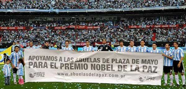 Abuelas y la selección por el Nobel de la Paz